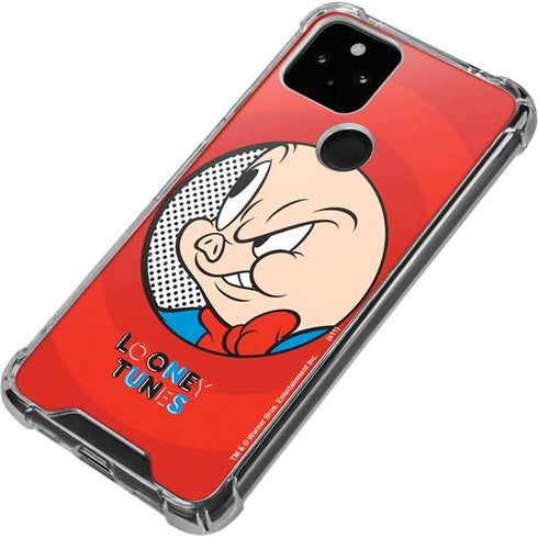 Looney Tunes Porky Pig Full Google Pixel 5 Clear Case